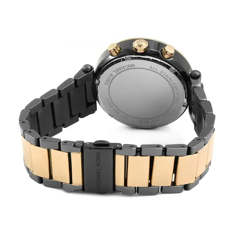Michael Kors Parker Gunmetal Dial Casual Ladies Watch- MK6440